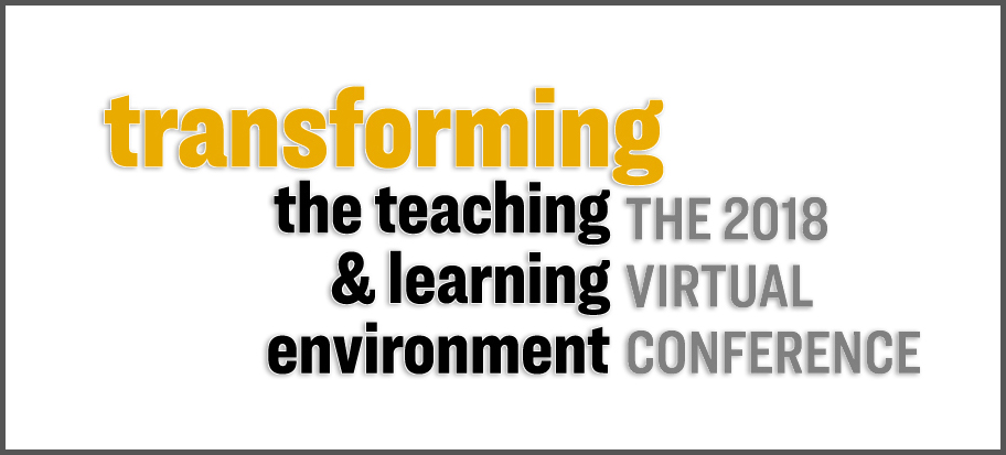Transforming the Teaching and Learning Environment 2018 logo.
