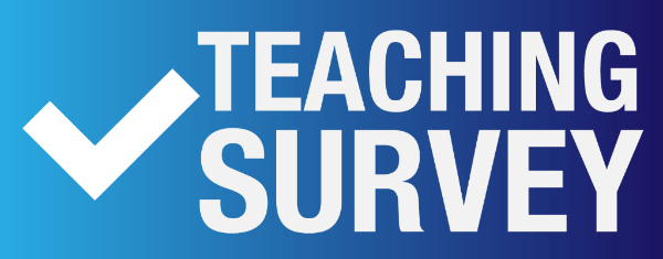 Generic Teaching Survey logo with a checkmark and the words Teaching Survey.