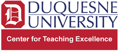 PRFS 2019 Sponsor - Duquesne university Center for Teaching Excellence