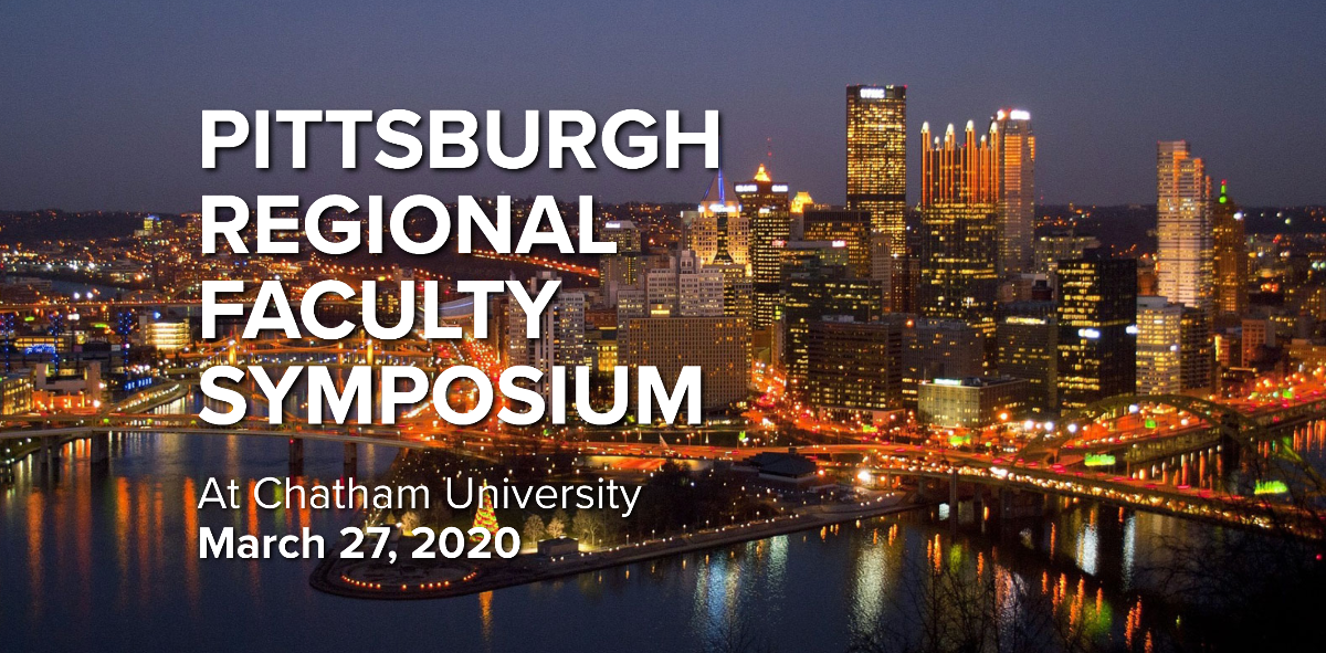 Pittsburgh Regional Faculty Symposium 2020 logo.