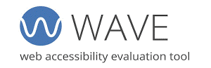 Logo for WAVE web accessibility evaluation tool
