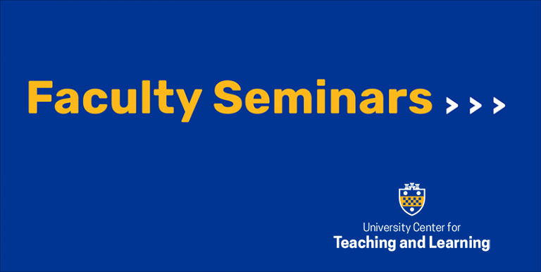 Faculty Seminars header image