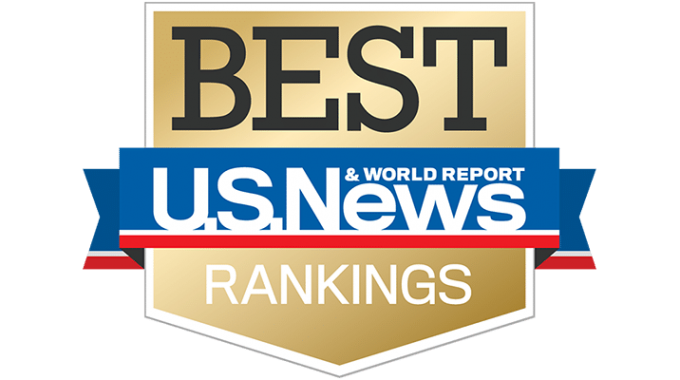 US News & World Report Best Ranking Graphic