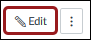 Screenshot of edit button with a red rectangle highlighting it. the edit button has a pencil icon outline on it.