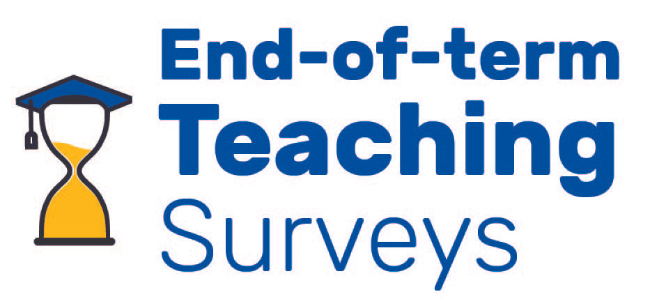 OMET End-of-term Surveys header.